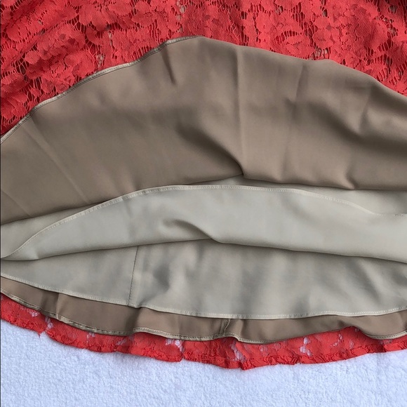 Sleeveless coral Eliza J dress - Picture 5 of 6